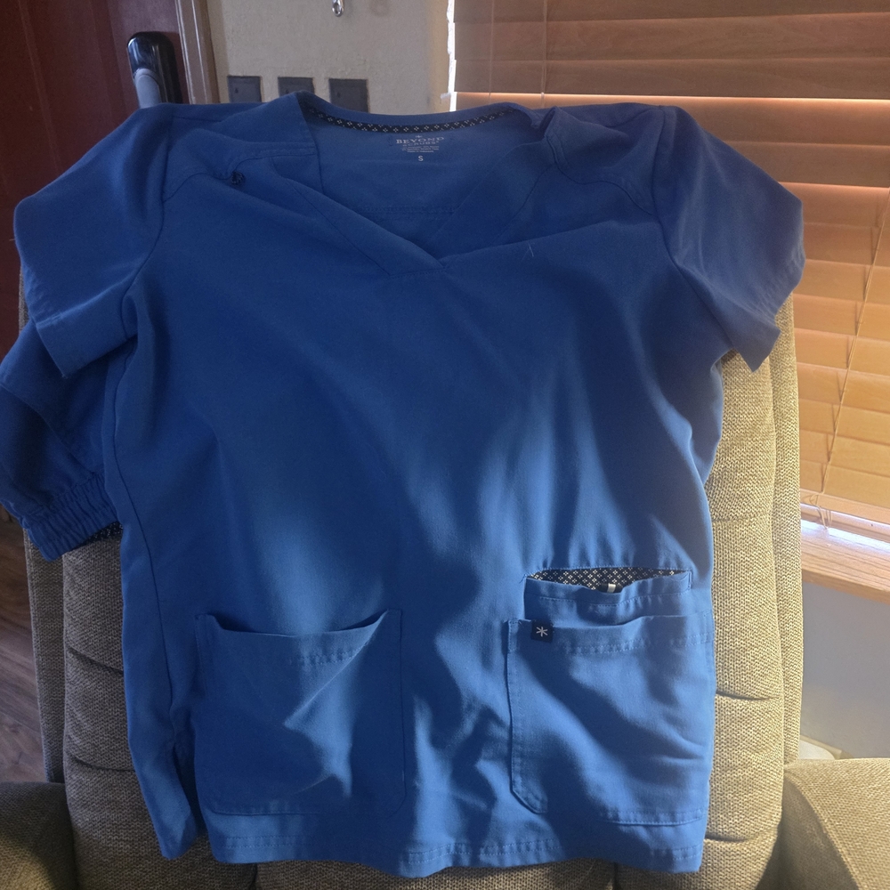 Blue Drawstring Pants - Picture 2 of 2